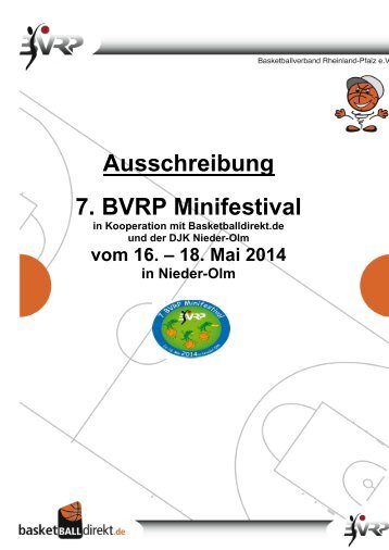 Flyer BVRP-Mini-Festival 2014 - Basketballverband Rheinland-Pfalz ...