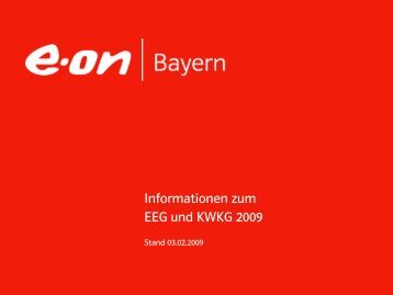 Information zum EEG und KWKG 2009 - EMB