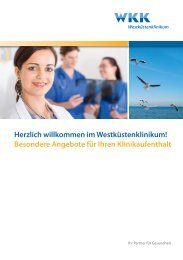 Herzlich willkommen im WestkÃ¼stenklinikum! Besondere Angebote ...