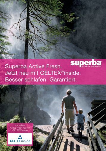 Superba Active Fresh. Jetzt neu mit GELTEX® inside. Besser ...