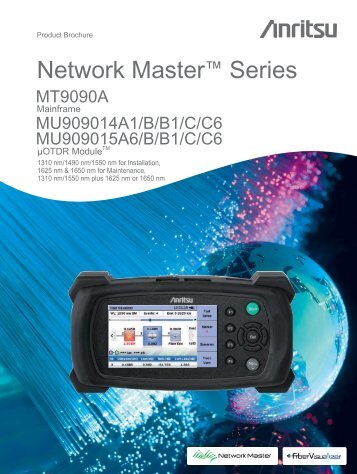 Brochure of Network Master Series MT9090A Mainframe ... - Anritsu