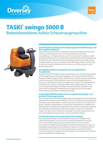 TASKI® swingo 5000 B