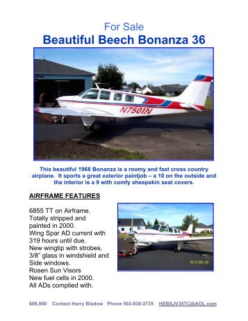 For Sale - Barnstormers