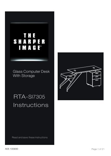 RTA- Instructions - RTA Products