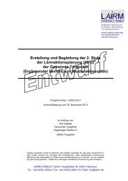 Erstellung und Begleitung der 2. Stufe der ... - Amt Itzstedt