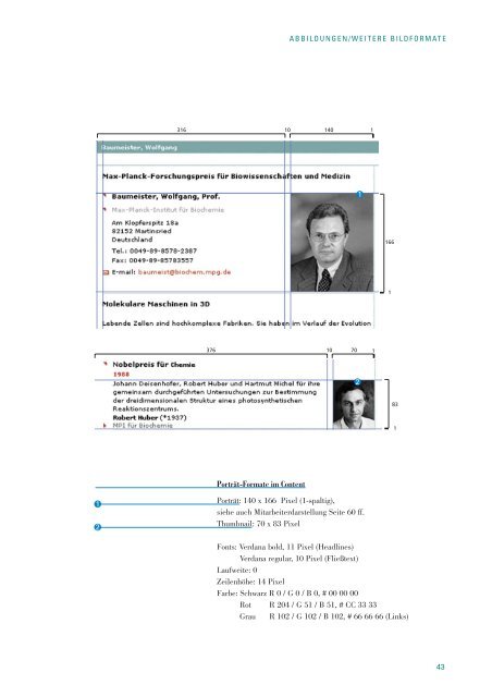 Richtlinien zur Gestaltung - MPG HLL - Max-Planck-Gesellschaft