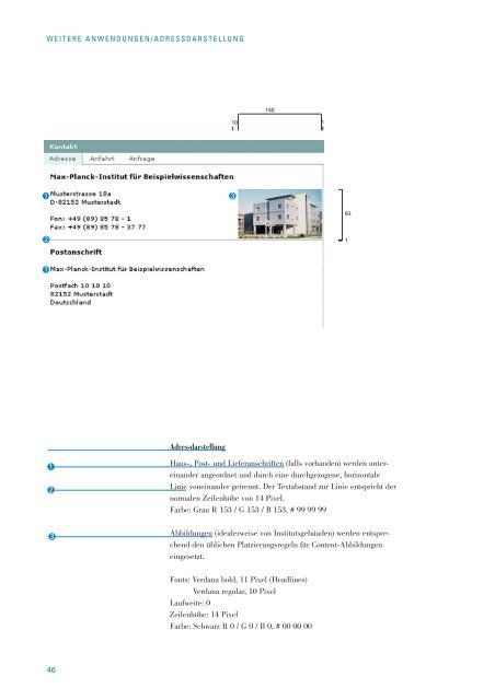 Richtlinien zur Gestaltung - MPG HLL - Max-Planck-Gesellschaft