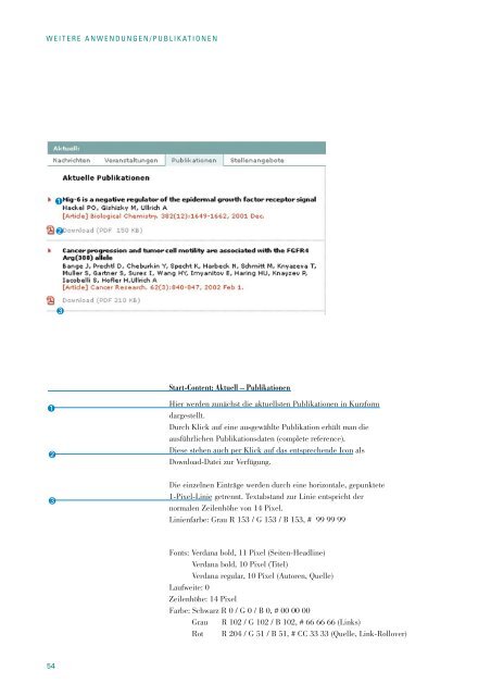 Richtlinien zur Gestaltung - MPG HLL - Max-Planck-Gesellschaft