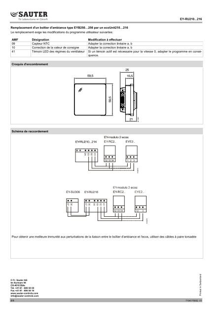 EY-RU210...216 ecoUnit210â¦216 - sauter-controls.com sauter ...