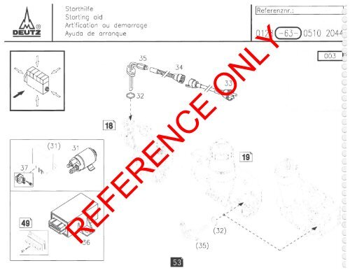 deutz 2012 spare parts manual - Genie Industries