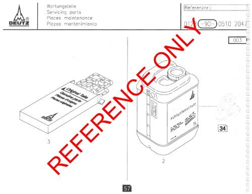 deutz 2012 spare parts manual - Genie Industries