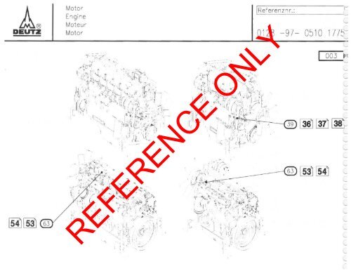 deutz 2012 spare parts manual - Genie Industries