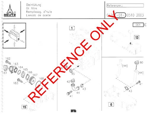 deutz 2012 spare parts manual - Genie Industries