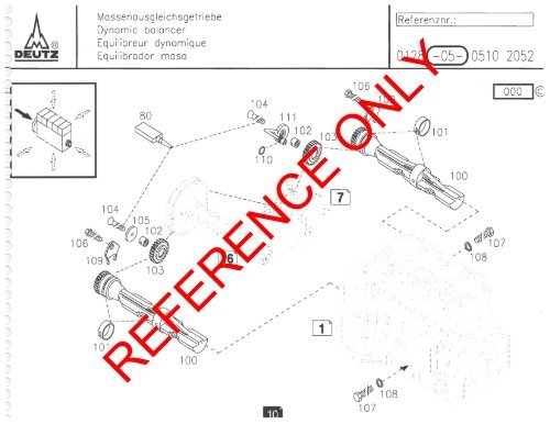 deutz 2012 spare parts manual - Genie Industries