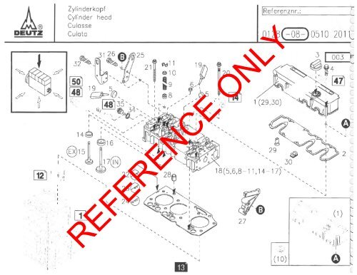 deutz 2012 spare parts manual - Genie Industries