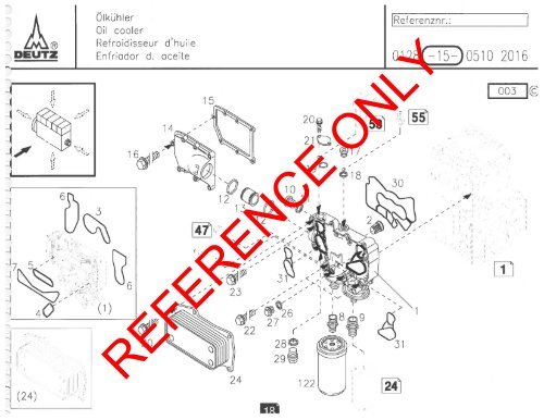 deutz 2012 spare parts manual - Genie Industries