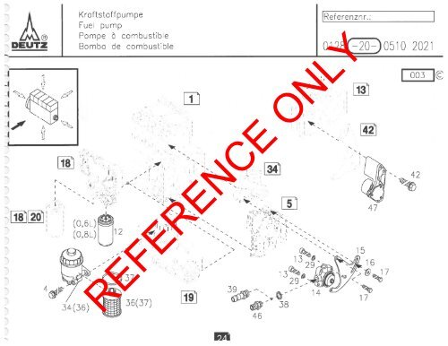 deutz 2012 spare parts manual - Genie Industries