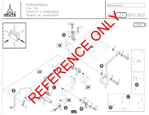 deutz 2012 spare parts manual - Genie Industries