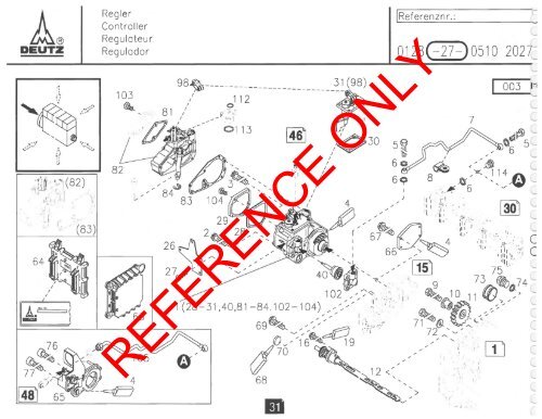 deutz 2012 spare parts manual - Genie Industries