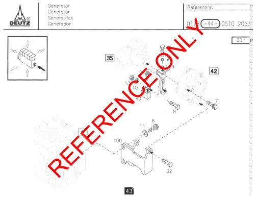 deutz 2012 spare parts manual - Genie Industries