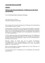 Von VOAR Rudolf Sperl, Standesamt Straubing - Fachverband der ...