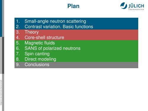 Small-Angle Neutron Scattering - Kfki