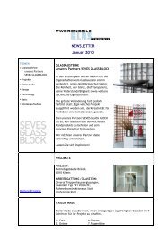 Newsletter.pdf - Twerenbold Glastechnik