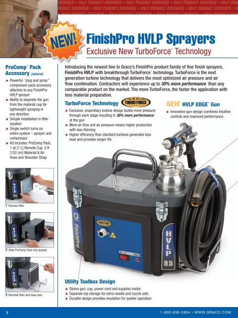 Graco Fine Finish Sprayers Brochure - Spray Tech Systems Inc.