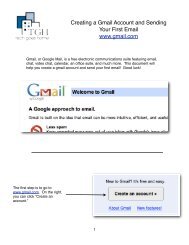 Creating a Gmail Account and Sending Your First