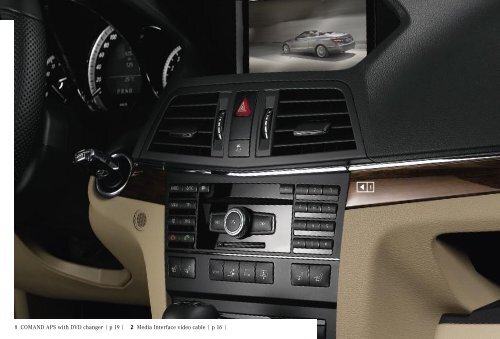 Genuine accessories for the E-Class CoupÃ© and E-Class Cabriolet