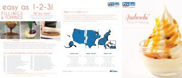 Download Arabeschi ® Brochure - PreGel America