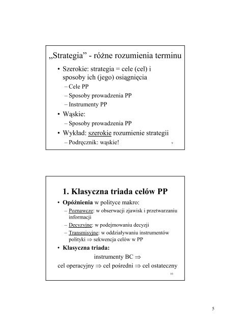 Projektowanie i implementacja polityki pieniÃ„Â™Ã…Â¼nej