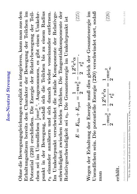 Vorlesung - Institut fÃ¼r Theoretische Astrophysik