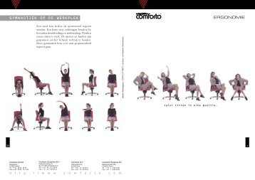 Bekijk de Comforto ergonomie PDF-file - Ergo-burostoel