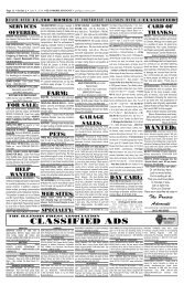 classifiedS - Prairie Advocate