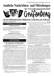 Ausgabe 13 27.03.2013 - Gräfenberg