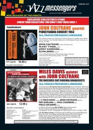 Download february 2013 issue - Jazz Messengers