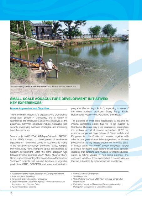 Aquaculture for the Poor in Cambodia - World Fish Center