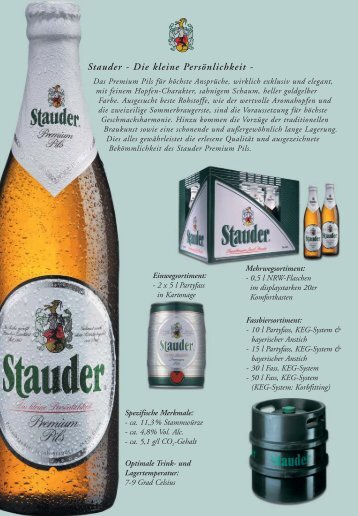 Produktblatt - Stauder