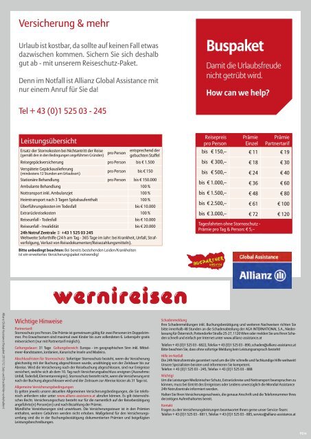 wernireisen_Katalog_.. - bergerwerbung.at