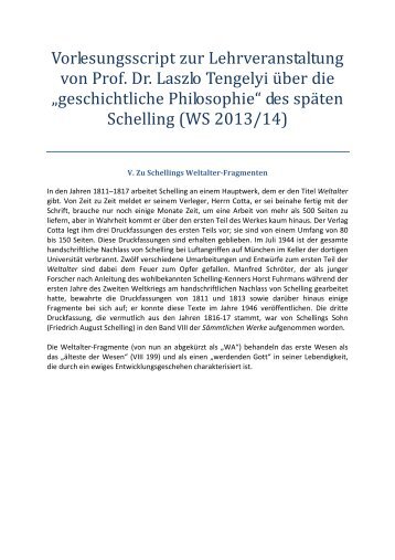 Vorlesungsscript zur Lehrveranstaltung von Prof. Dr ... - Philosophie