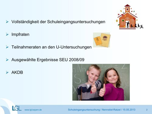 Schuleingangsuntersuchung in Bayern - Bayerisches Landesamt für ...