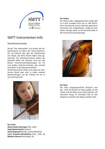 Pdf zum Herunterladen - Schule fÃ¼r Musik, Theater und Tanz (SMTT)