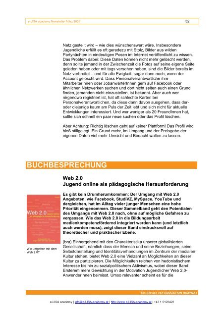 als PDF zum Ausdrucken - e-LISA academy