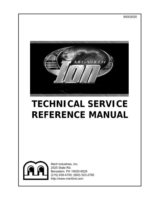 Ion Technical Service Manual