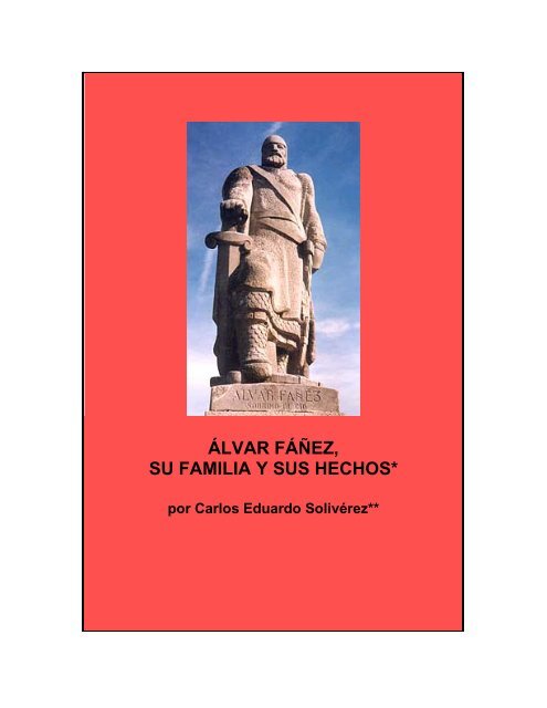 álvar fáñez, su familia y sus hechos - Biblioteca Digital Leonesa