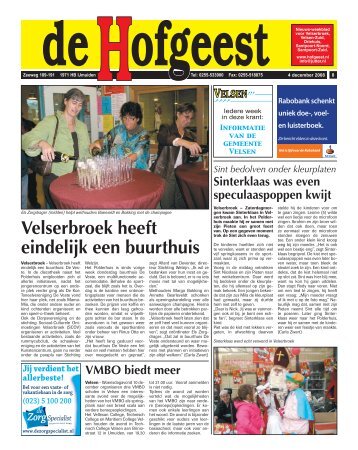 Velserbroek heeft eindelijk een buurthuis - de Jutter / de Hofgeest ...