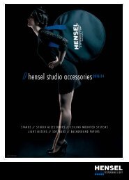 Hensel Studio Accessories 2013-2014