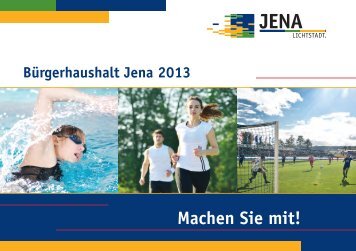 Haushaltsbroschüre 2013 (PDF, 623.6 KB) - Jena