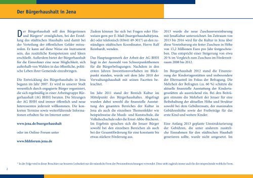 Haushaltsbroschüre 2013 (PDF, 623.6 KB) - Jena